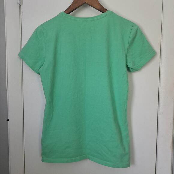 Life is Good Sanibel Island Green Tee Women's Small Short Sleeve Shells - Picture 2 of 7